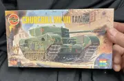 Vintage CHURCHHILL MK Vll Tank 1:72 scale WWII MODEL KIT (Sealed )