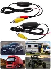 Wireless Transmitter & Receiver for Car Reverse Rear View Backup Camera 2.4G
