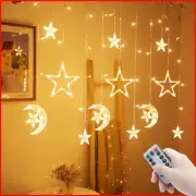Merry Christmas Home Décor String Garland Curtain Light LED 2023 /220V EU Plug