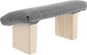 BESPORTBLE Ergonomic Kneeling Stool Wooden Kneeling Seat for Posture Correction Height Adjustable Home or Office Yoga Bench
