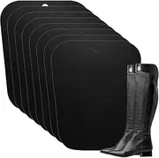 [Fxvhojq] 8pcs Boot Shaper Form Inserts Tall Boot Support Reusable Boot Stand Holder Support Shaper Breathable Boot Inserts Pads Boot Tree Shaft(16 inches,Black)