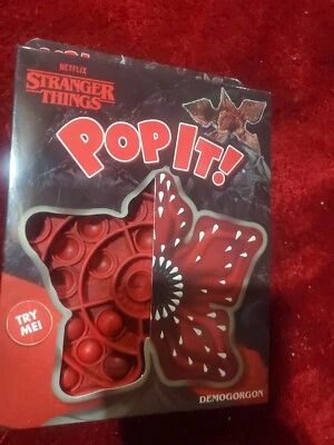 STRANGER THINGS - SEASON 4 - DEMOGORGON - POP-IT! FIDGET TOY - POPIT POP IT