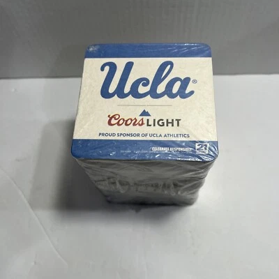 Coors Light Bar Drink Coasters (Set of 100) Made To Chill Brand New In Packaging