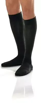 Jobst ActiveWear Moderate Compression Knee High Socks 15-20mmHg (Cool Black) X-L