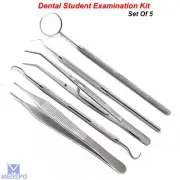Dental Student Examination Kit Scaler Plaque Calculus Tooth Pick Hygienist Tool
