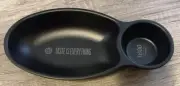 1800 Tequila Chips & Salsa Dipping Bowl Set Brand New! Black