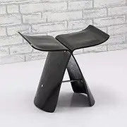 Stool Butterfly Stool Change Shoes Stool Stool Wood Small Bench Chair Living Room Decorative Stool-B