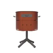 Aluvy Marcel - Basalt Charcoal Barbeque - Terracotta