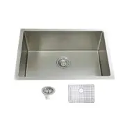 Sink Depot Undermount Kitchen Sink 16-Gauge Stainless Steel 1Bowl Bottom Grid