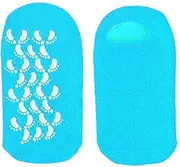 [Generic] Women Socks Pure Color Non Slip Invisible Cotton Sock Soft Comfortable Simple Breathable Socks Blue One Size fits All