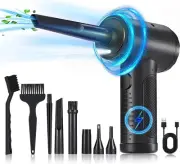 Compressed Air Duster, 51000RPM Keyboard Cleaner Replaces Compressed Air Cans...