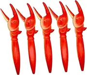 Baychon Funny Crab Claw Pen, Lobster Claw Pen, Novelty Ballpoint Wine Pen (5 Pcs)