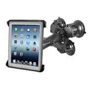 RAM Triple twist lock Suction cup windscreen glass Mount iPad & 10" tablets