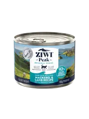 ZIWI PEAK Cat Can Mackerel & Lamb 185G / 185G X 12