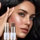 Water-Resistant Cream Contour Makeup with Highlighter Bronzer Blush Sticks K3U2