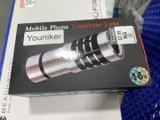 Youniker 8X Mobile Phone Telephoto Lens Kit w/ Tripod + Case Camera-NEW!