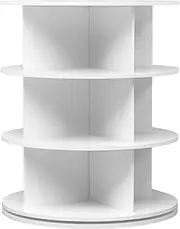 Lauft 360 Swivel Rotating Shoe Rack Tower Book Storage Organizer Display Stand | Spinning Shoe Display Rack