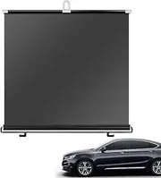 Car Windscreen Sun Shade, Retractable Car Roller Shade Vehicle Sunshade Blocks, Retractable Vehicle Windshield Sun Visor, Front Window Sunshades, Windshield Sunshade Block Glare And Against Heat