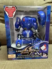 Vintage Lost In Space Electronic Talking Remote Control Robot Toy Island New!
