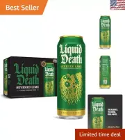 Limited Edition Severed Lime Sparkling Water in 8-Pack - Thirst Quenching