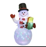 5FT Inflatable Snowman Christmas Outdoor Decoration Blow up Snowman Holiday Yard