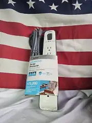 Belkin Home/Office Surge Protector 7 Outlets 8 ft Cord 2280 Joules White