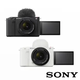 【SONY】Alpha ZV-E1L 全片幅 Vlog 數位相機 鏡頭組 黑/白 公司貨