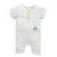 【Purebaby】澳洲有機棉 嬰兒短袖連身衣 2款(新生兒 有機棉 包屁衣)