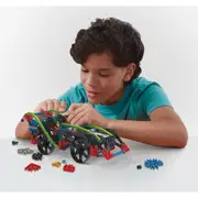 206pc Knex Rad Rides Kids/Childrens Construction Toy Set - 12 Builds 7+