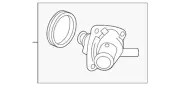 Genuine Acura Cover Assembly Thermostat 19315-R9P-A01