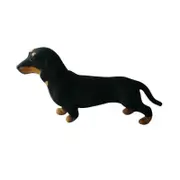 Realistic Dog Shape Toy Dachshund Stuffed Animal Plush Doll Gift For