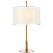 Vale Table Lamp Antique Gold Ivory | Telbix Lighting