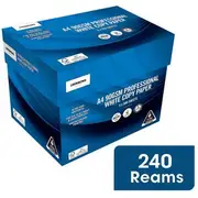 J.Burrows 90gsm Pro A4 Copy Paper 240 Sheet Ream