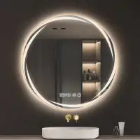 在飛比找蝦皮購物優惠-🔥廠家直銷-破損包賠🔥免運 LED智能浴室鏡 穿衣鏡 浴室鏡