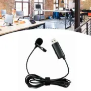 Lavalier Microphone Professional Lapel Mic with Clip on for Interviews