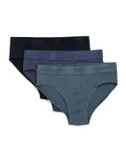 [Rodd & Gunn] Gunn Shy Guy Brief 3 Pack in The Blues