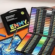60 Colors Acrylic Paint Markers, Direct Liquid Acrylic Paint Marker Pen, Fabric Markers for Textile, Canvas, Rock, Glass, Wood, Paper, DIY, Acrylic Coloring Pens for DIY Craft Supplies