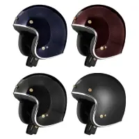 在飛比找momo購物網優惠-【ASTONE】SP6 透明碳纖 半罩式安全帽(復古帽、騎士