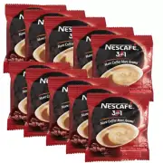 Nescafe 3 in 1 Milk Coffee Mix Powder 10 Sachet Instant Aroma Medium Packets