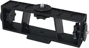 LUORNG Triple Camera Stand Single Camera Dual Camera Expansion Stand Multi Camera Stand Small Plastic for 1/4 Standard Base Receiver Hole Connection Tripod Desktop Stands Mobile Phone Photo Stands