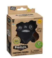 Fuggler Farting Figure Black Munch Munch 3.5" Figure Funny Ugly Monsters VHTF