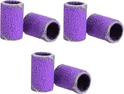 Beavorty 100Pcs Nail Polishing Sanding Bands Grits Grinding Head Tools for Manicure for Nail Drill Use Grit for Gel Nails