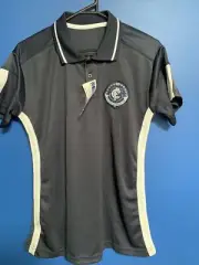 AFL Carlton Blues Womens Ladies Girls Premium Polo Shirt Size 12 - Jersey
