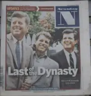 Ted Kennedy Dead NY Newsday Tribute 8/27/2009