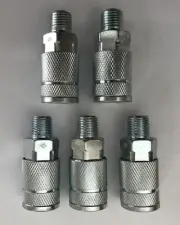C1 Coupler, 1/4" NPT Male Quick Type C Coupler - Pack of 5