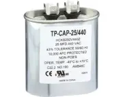 TRADEPRO - TP-CAP-25/440 - 25 MFD 440 Volt Oval Run Capacitor
