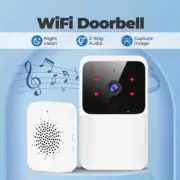 M8 WiFi Video Doorbell Wireless HD Camera Home Intercom White