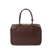 [Miu Miu] Miu Miu Beau Logo-debossed Leather Bag