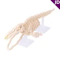 在飛比找PChome24h購物優惠-【Nanoblock 積木】藍鯨骨架模型 NBM-010