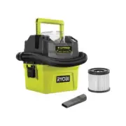 RYOBI 18V ONE+ 4L Wet & Dry Compact Vacuum